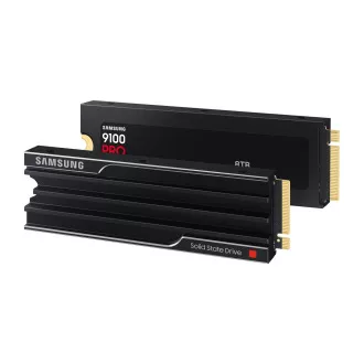 Samsung 9100 PRO/8TB/SSD/M.2 NVMe/Schwarz/Kühlkörper/5R