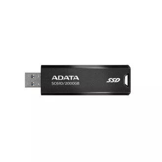 ADATA SC610/2TB/SSD/Extern/Schwarz/5R