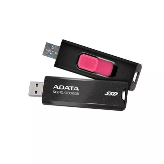 ADATA SC610/2TB/SSD/Extern/Schwarz/5R