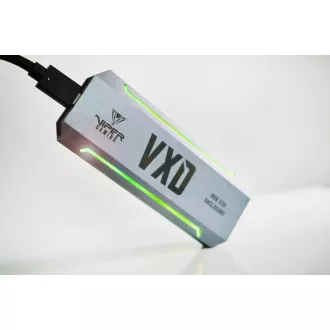 Patriot VXD externe Box USB 3.2 M.2 NVMe SSD RGB Patriot VXD externe Box USB 3.2 M.2 NVMe SSD RGB
