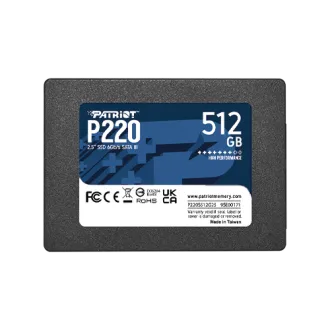 PATRIOT P220/512GB/SSD/2.5