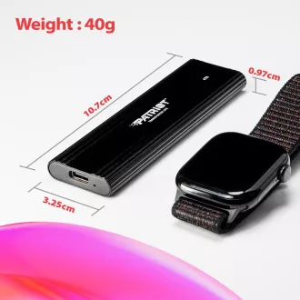 Patriot TRANSPORTER Lite/2TB/SSD/Extern/Schwarz/3R Patriot TRANSPORTER Lite/2TB/SSD/Extern/Schwarz/3R