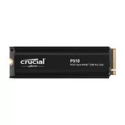 Crucial P310/2TB/SSD/0/M.2 NVMe/Schwarz/Heatsink/5R