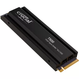 Crucial T500/1TB/SSD/M.2 NVMe/Schwarz/Kühlkörper/5R