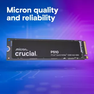 Crucial P510/2TB/SSD/M.2 NVMe/Schwarz/5R