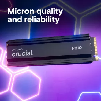 Crucial P510/2TB/SSD/M.2 NVMe/Schwarz/Heatsink/5R
