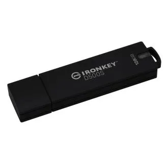 Kingston Ironkey D500S/128 GB/USB 3.2/USB-A/Schwarz Kingston Ironkey D500S/128 GB/USB 3.2/USB-A/Schwarz