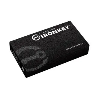 Kingston Ironkey D500S/128 GB/USB 3.2/USB-A/Schwarz Kingston Ironkey D500S/128 GB/USB 3.2/USB-A/Schwarz