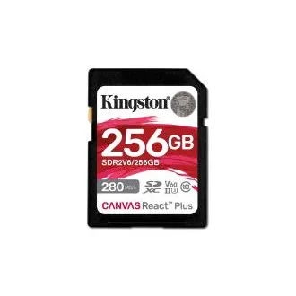 Kingston Canvas React Plus/SDXC/256 GB/UHS-II U3 / Klasse 10 - Unverpackt
