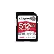 Kingston Canvas React Plus/SDHC/512GB/UHS-II U3/Klasse 10