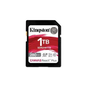 Kingston Canvas React Plus/SDXC/1 TB/UHS-II U3 / Klasse 10