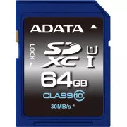 ADATA/SDXC/64GB/50MBps/UHS-I U1/Klasse 10