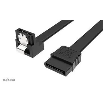 AKASA - Proslim SATA-Kabel 90° - 50 cm AKASA - Proslim SATA-Kabel 90° - 50 cm