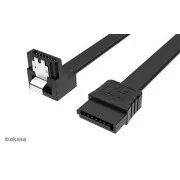 AKASA - Proslim SATA-Kabel 90° - 50 cm