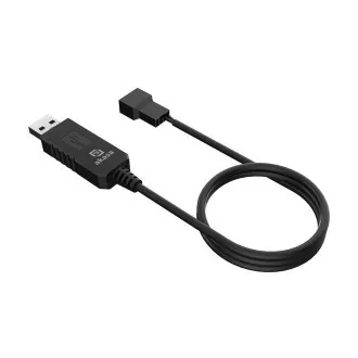 AKASA - 5V zu 12V DC Step-Up Spannungswandler Kabel für USB zu 3-Pin & 4-Pin PC Lüfter AKASA - 5V zu 12V DC Step-Up Spannungswandler Kabel für USB zu 3-Pin & 4-Pin PC Lüfter