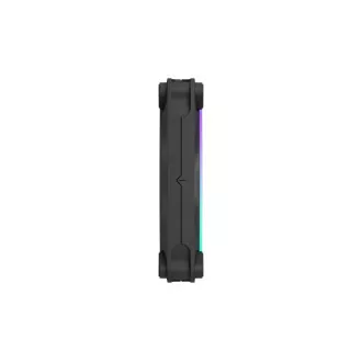 Fractal Design Momentum 12 RGB, Schwarz