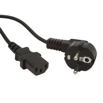 Gembird IEC C13 Netzkabel, schwarz, 1,8m Gembird IEC C13 Netzkabel, schwarz, 1,8m