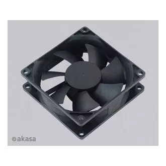 Zusatzlüfter Akasa 80x80x25 schwarz OEM H