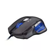 C-TECH Akantha/Herring/Optisch/Rechtshänder/2 400 DPI/Wireless USB/Blau