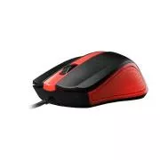 C-TECH Maus WM-01, rot, USB