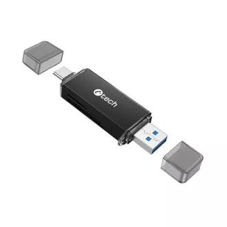 Kartenleser C-tech UCR-02-AL, USB 3.0 TYP A/ TYP C, SD/micro SD