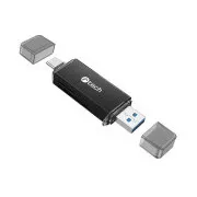 Kartenleser C-tech UCR-02-AL, USB 3.0 TYP A/ TYP C, SD/micro SD