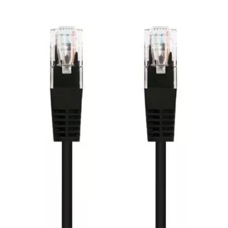 C-TECH Patchkabel Cat5e, UTP, schwarz, 0,25m