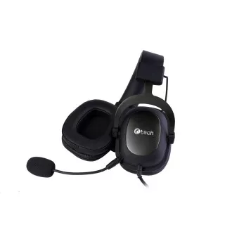 C-TECH ARCHON V2/Stereo/Klinke/Draht/Schwarz