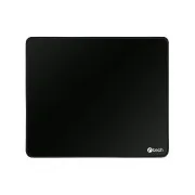 Mauspad C-TECH MP-01, schwarz, 320x270x4mm, genähte Kanten