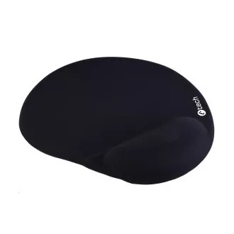 C-TECH MPG-03 Gel-Mauspad, schwarz, 240x220mm