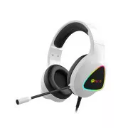 C-TECH Midas Gaming Headset (GHS-17W), Casual Gaming, RGB-Hintergrundbeleuchtung, weiß