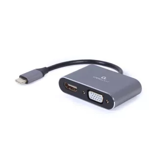 Gembird USB-C/HDMI, VGA-Adapter