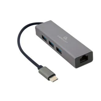 Gembird USB-C GBit Adapter 3x USB 3.1 Gembird USB-C GBit Adapter 3x USB 3.1