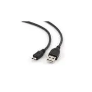 GEMBIRD USB2.0 - microUSB Kabel, 3m, schwarz