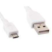 GEMBIRD microUSB auf USB Kabel, 1m, weiß