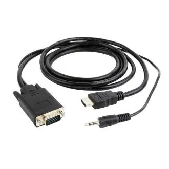 GEMBIRD HDMI auf VGA Audio, 1,8m GEMBIRD HDMI auf VGA Audio, 1,8m
