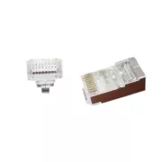 GEMBIRD Universeller modularer FTP-Durchgangsstecker 8P8C, 10 Stück