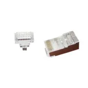 GEMBIRD Universeller modularer FTP-Durchgangsstecker 8P8C, 10 Stück