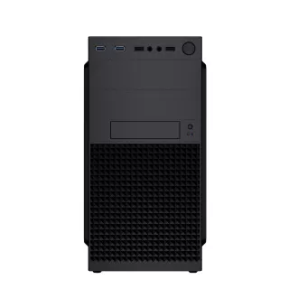GEMBIRD Fornax K300/Micro ATX/Schwarz