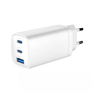 GEMBIRD PD Ladegerät 1xUSB-A 2xUSB-C 67W weiß