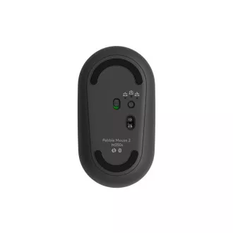 Logitech Pebble Mouse 2 M350s/Zeitgenössisch/Optisch/4.000 DPI/Kabellos Bluetooth/Graphit