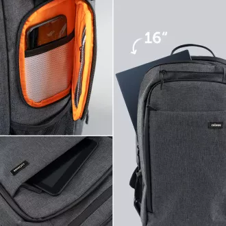 Doerr PRAG Pro Grauer Rucksack (29x46x15 cm) Doerr PRAG Pro Grauer Rucksack (29x46x15 cm)