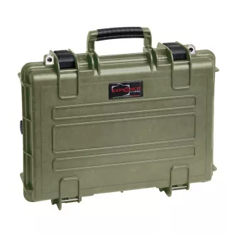 Explorer 4209 Grüner CV-Koffer (42x30x10 cm, Schaumstoff für Laptop bis zu 15" im Koffer, 2,4kg) Explorer 4209 Grüner CV-Koffer (42x30x10 cm, Schaumstoff für Laptop bis zu 15" im Koffer, 2,4kg)