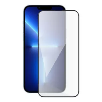 Screenshield APPLE iPhone 14 Plus (full COVER schwarz) Gehärtetes Glas Schutz