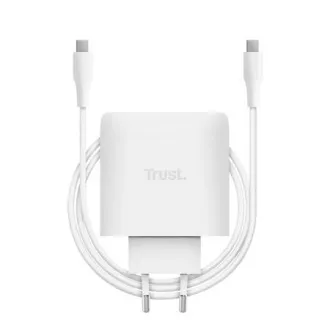TRUSt MAXO 65W USB-C GAN CHARGER WEISS