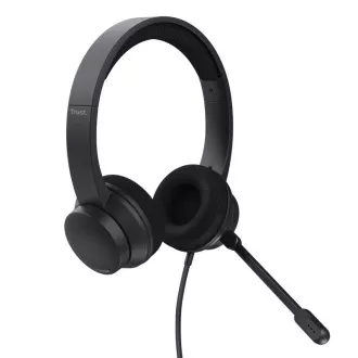 Trust HS-260/Stereo/USB/Draht/Schwarz