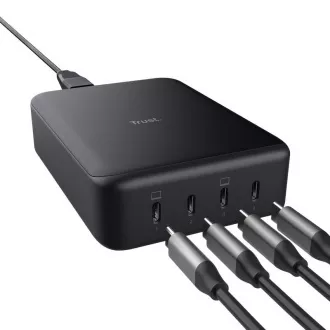 TRUST MAXO 240W 4-PORT USB-C TISCHLADEGERÄT TRUST MAXO 240W 4-PORT USB-C TISCHLADEGERÄT