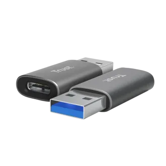 TRUST CALYX USB-A zu USB-C ADAPTER 2pack