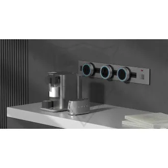 Steckdosenmodul Viking A40SB, silber-schwarz/Ausgänge - 1xAC/Leistung bis 2500W/230V,16A,50Hz/Steckdosentyp Steckdosenmodul Viking A40SB, silber-schwarz/Ausgänge - 1xAC/Leistung bis 2500W/230V,16A,50Hz/Steckdosentyp