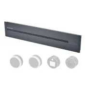 Steckdosenleiste - Unterputz Viking LZ40G/230V,50Hz/40cm Länge/grau/bis zu 5 Module/IP20/Aluminium/unterputz